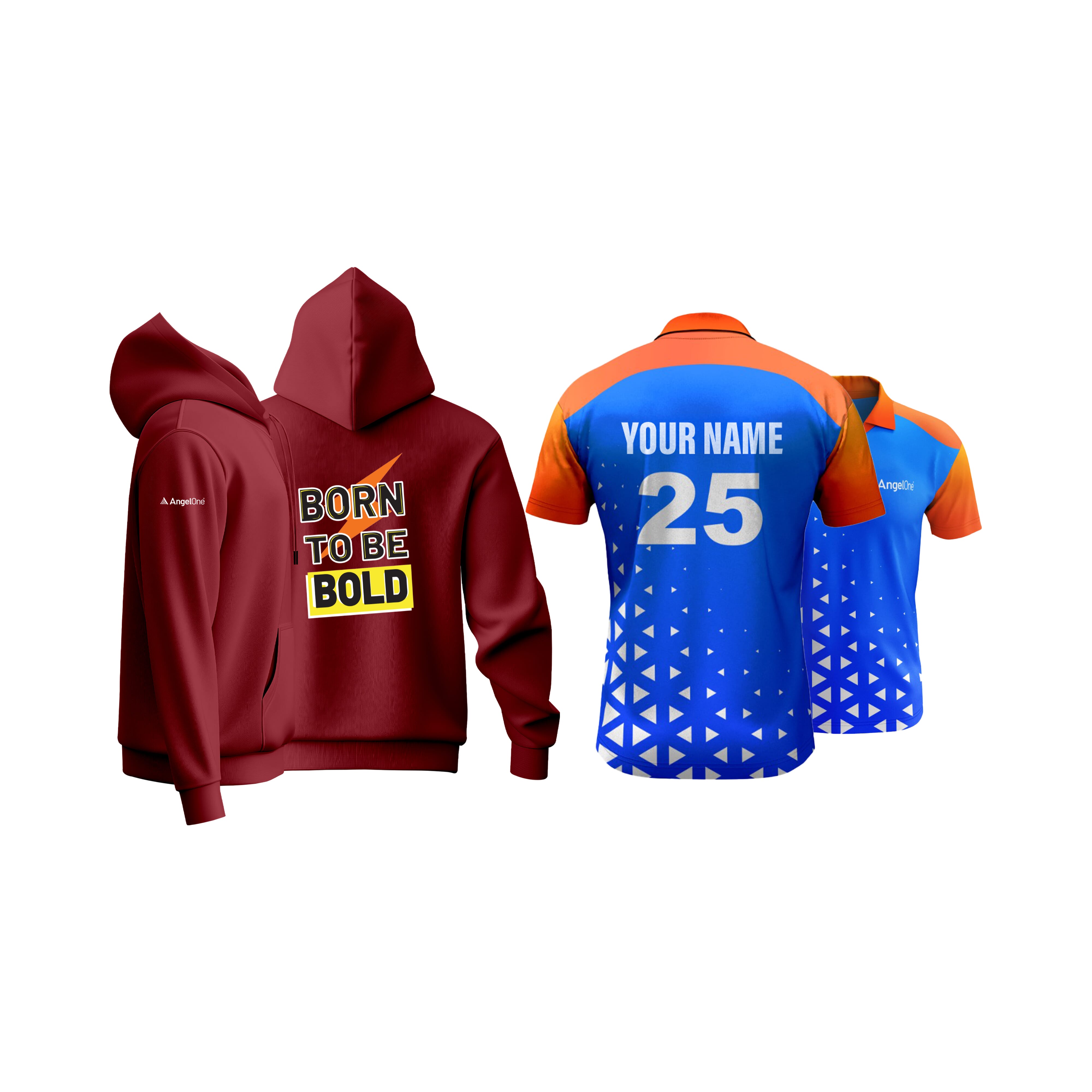 Born To Be Bold Combo - Maroon